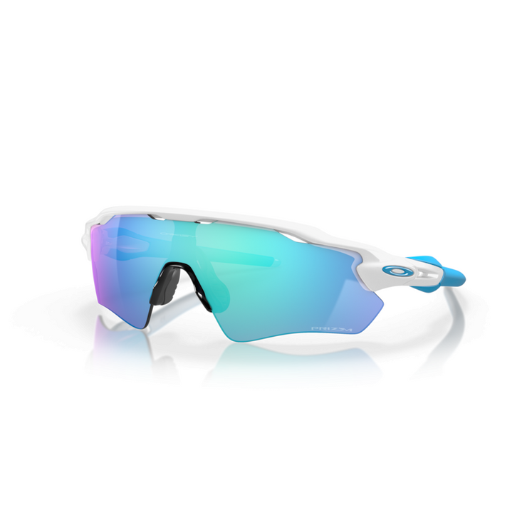 OAKLEY RADAR EV PATH POLISHED WHITE W/ PRIZM SAPPHIRE