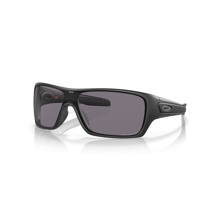 OAKLEY TURBINE ROTOR MATTE BLACK W/ PRIZM GREY POLARIZED