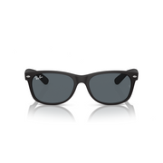 RAY-BAN NEW WAYFARER RUBBER BLACK W/ BLUE