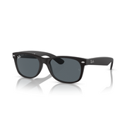RAY-BAN NEW WAYFARER RUBBER BLACK W/ BLUE