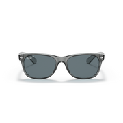 RAY-BAN NEW WAYFARER TRANSPARENT GREY W/ DARK BLUE POLAR