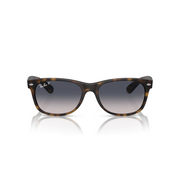 RAY-BAN NEW WAYFARER RUBBER HAVANA W/ BLUE GRADIENT POLAR