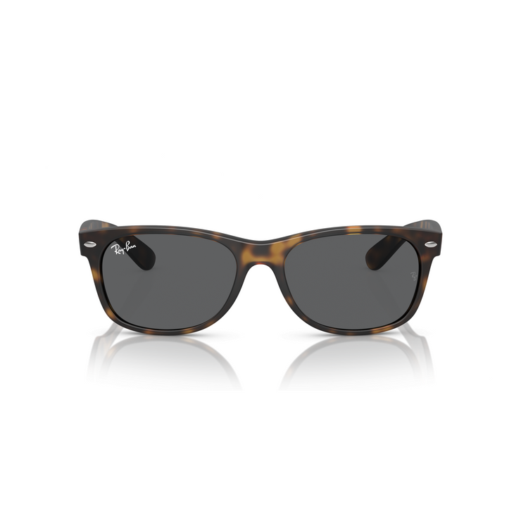 RAY-BAN NEW WAYFARER RUBBER HAVANA W/ DARK GREY