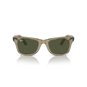 RAY-BAN WAYFARER PHOTO STRIPED GREY W/ GREEN