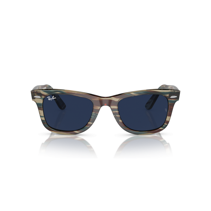 RAY-BAN WAYFARER PHOTO STRIPED GREY W/ TRANSITIONS 8 SAPPH