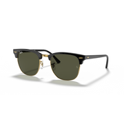 RAY-BAN CLUBMASTER BLACK ON ARISTA W/ G-15 GREEN