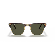 RAY-BAN CLUBMASTER MOCK TORTOISE ON ARISTA W/ G-15 GREEN