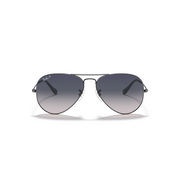 RAY-BAN AVIATOR GUNMETAL BLUE GRADIENT