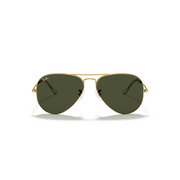 RAY-BAN AVIATOR LARGE METAL ARISTA W/ G-15 GREEN