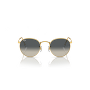 RAY-BAN ROUND METAL GOLD W/ GREY GRADIENT