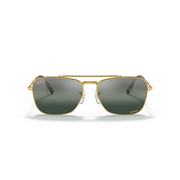 RAY-BAN NEW CARAVAN LEGEND GOLD W/ POLAR CLEAR GRADIENT DA