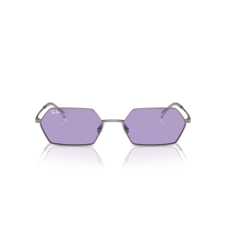 RAY-BAN YEVI GUNMETAL W/ VIOLET