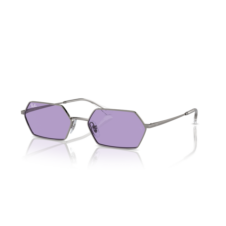 RAY-BAN YEVI GUNMETAL W/ VIOLET