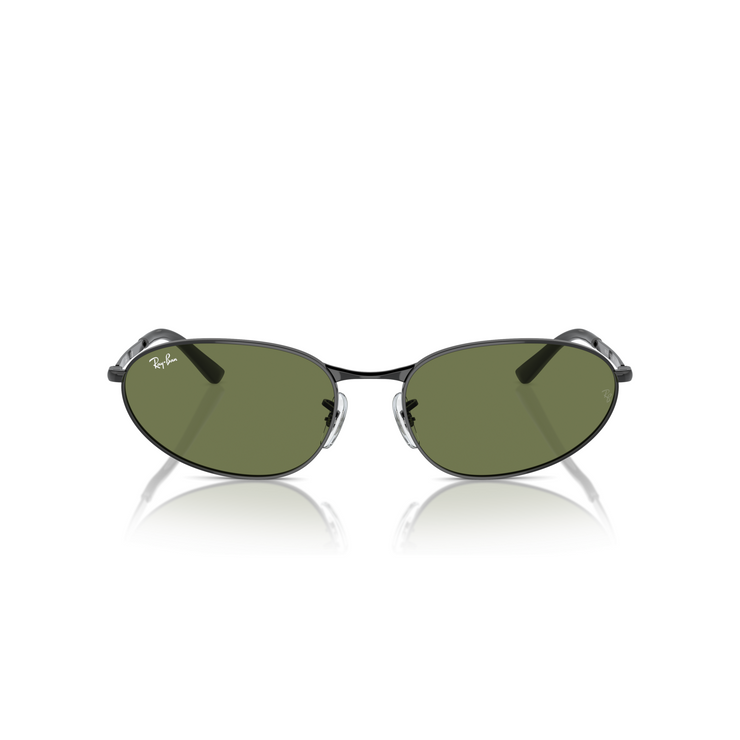 RAY-BAN BLACK W/ DARK GREEN