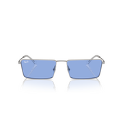 RAY-BAN EMY SILVER W/ BLUE