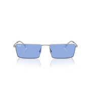 RAY-BAN EMY SILVER W/ BLUE