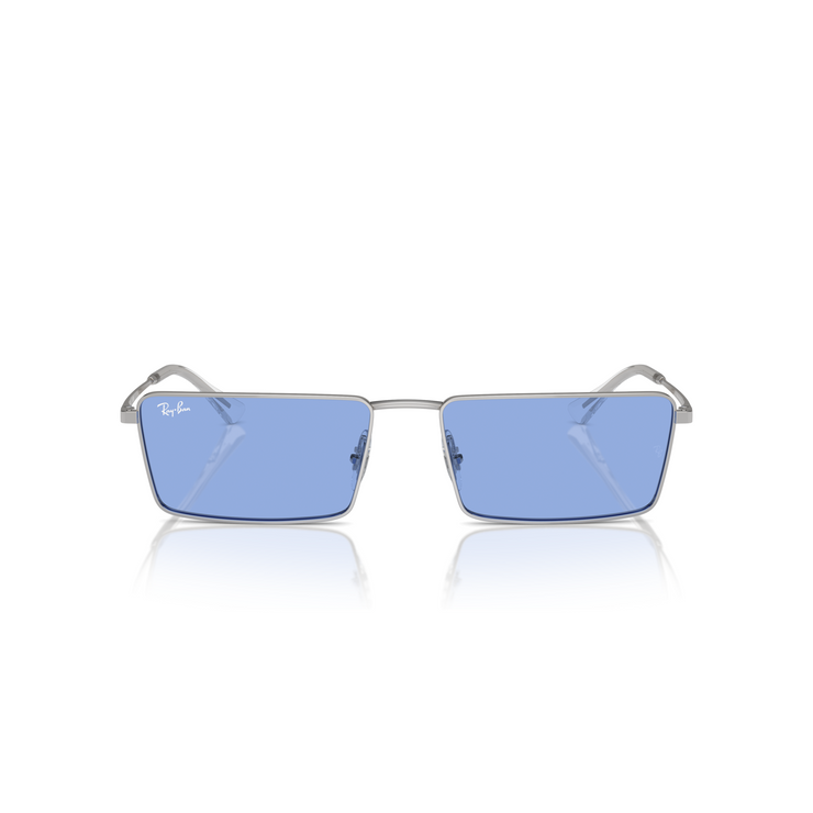 RAY-BAN EMY SILVER W/ BLUE