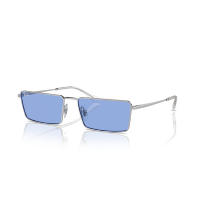 RAY-BAN EMY SILVER W/ BLUE