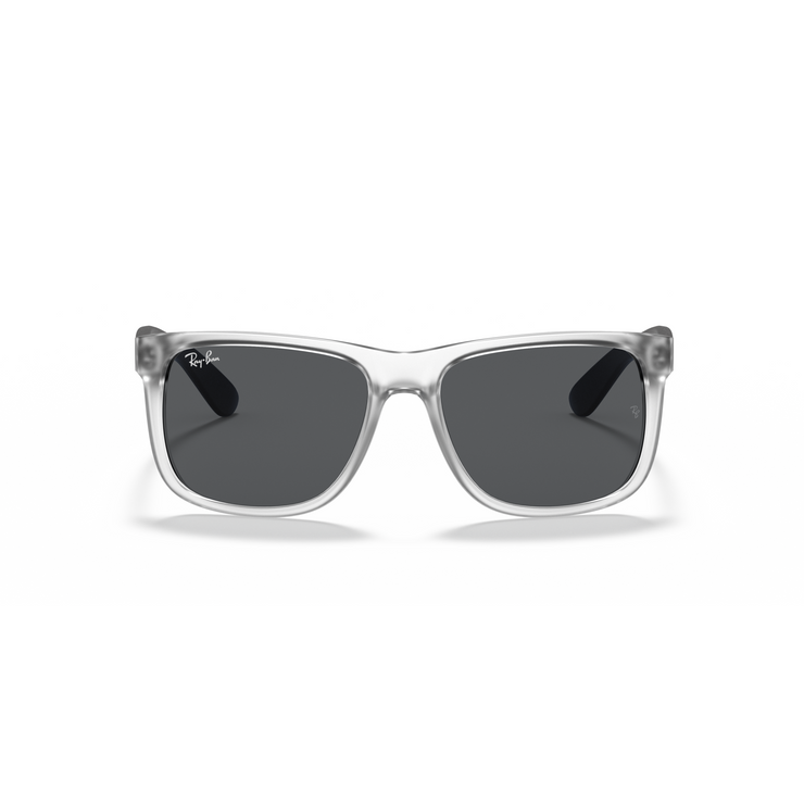 RAY-BAN JUSTIN RUBBER TRANSPARENT W/ DARK GREY&nbsp;