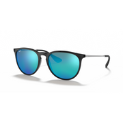 RAY-BAN ERIKA BLACK W/ BLUE FLASH